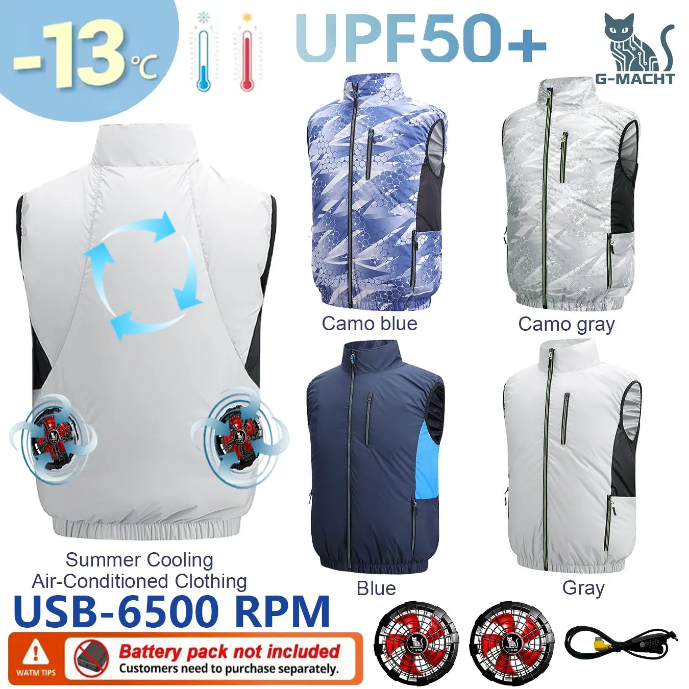 Jaqueta masculina respirável 12V