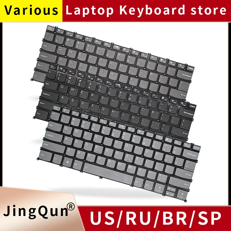 US/Russian BR/Brazil SP/Spain/UK/CH/KR/NE/German Keyboard For Lenovo Yoga Slim 7 Pro-14ITL5 Pro-14ACH5 Pro-14ARH5 Pro-14IHU5
