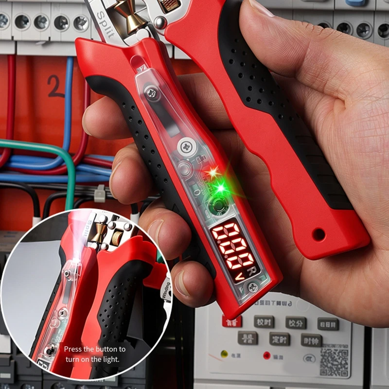 Testing Wire Stripper Cutter Ergonomic Nonslip Handle Grip Cutter high quality