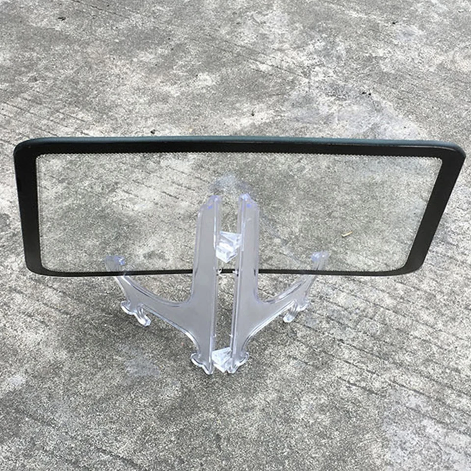 38.5x20cm Tempered Glass Rear Window Display,Mini Vehicle Model for Window Tint Shades,Coating Showcase & UV Block Demo MO-B5