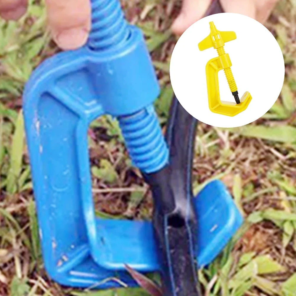 Garden Agricultural Irrigation System LDPE Pipe Puncher Diameter 8mm 10mm Hole Puncher Bypass Valve Connectors Installation Tool