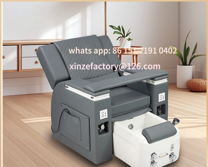 

Customizable Multifunctional Nail Art Eyelash Bed Electric Foot Bath Sofa Beauty Shop Decompression Foot Therapy Reclining Ch