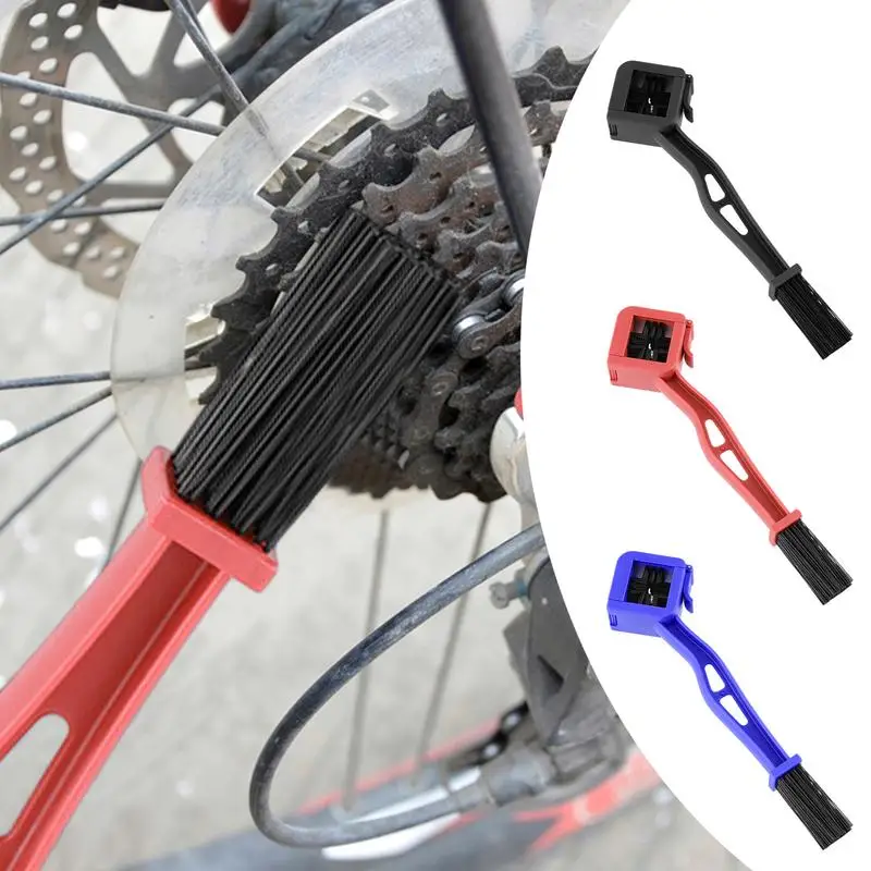 

Bike Brush Bicycle Chain Cleaning Brush Portable Bike Motorcycle Chain Cleaner Brush For Bike And Motorcycle