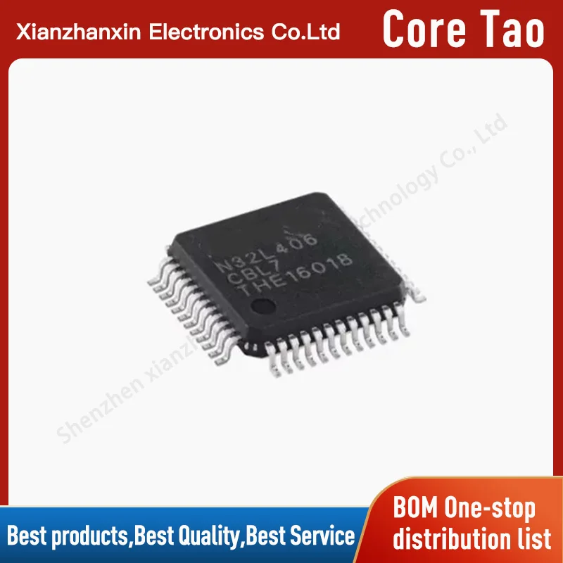5PCS/LOT N32L406CBL7 N32L406 LQFP48 32-bit microcontroller chip