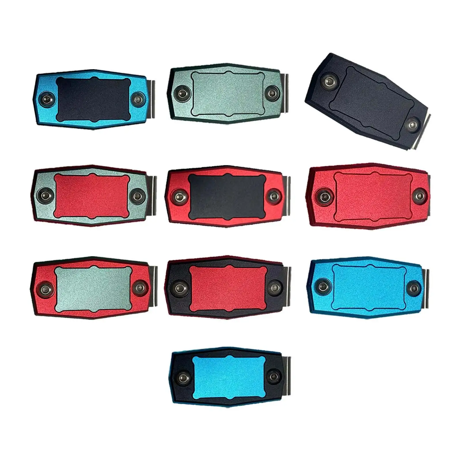 Pool Table Magnetic Chalk Holder Box Aluminum Belt Clip Durable Accessory for Billiards Cue Chalks Game Supplies