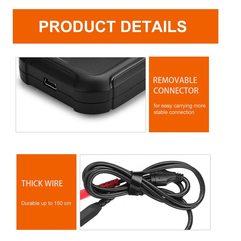 

A03Z-KONNWEI KW650 6V-12V Car Battery Tester 100-2000CCA Automotive Battery Tester For Vehicles Marine Motorcycle