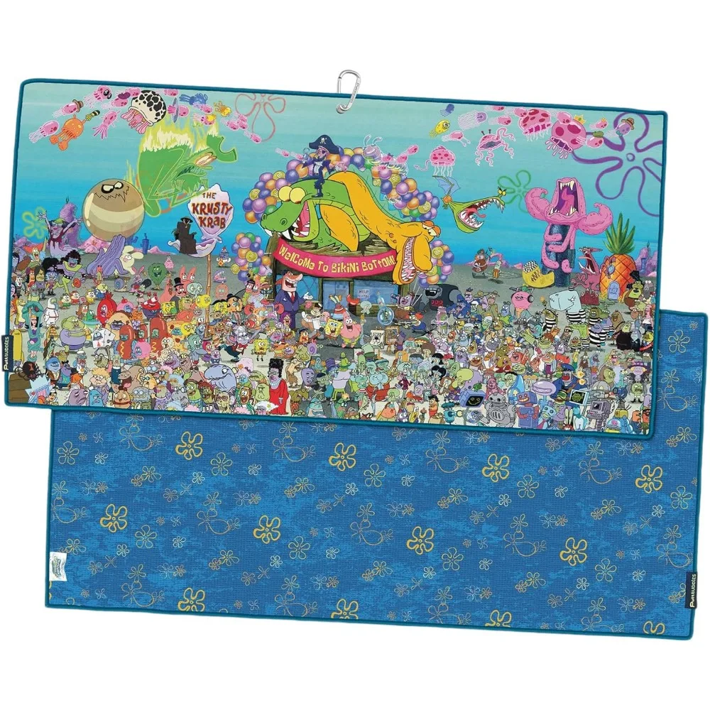 

Сверхбольшое вафельное полотенце для гольфа из микрофибры 22x42, ультра-впитывающее, двустороннее, для чистки сумок для гольфа