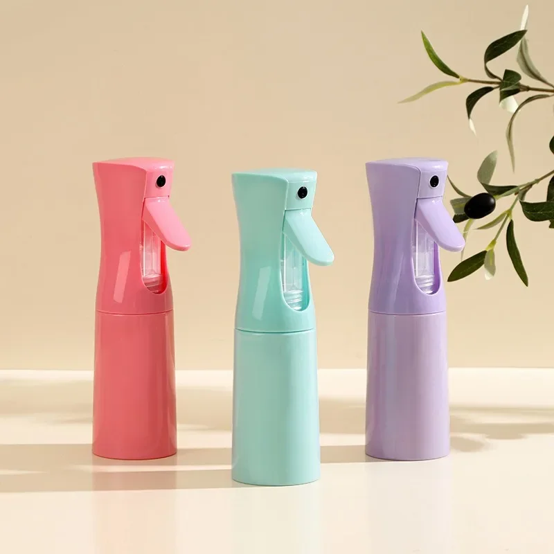 200/300ml High Pressure Continuous Fine Mist Spray Bottle Plant Mister For Garden Pet Disinfectant Hair Salon Travel Use