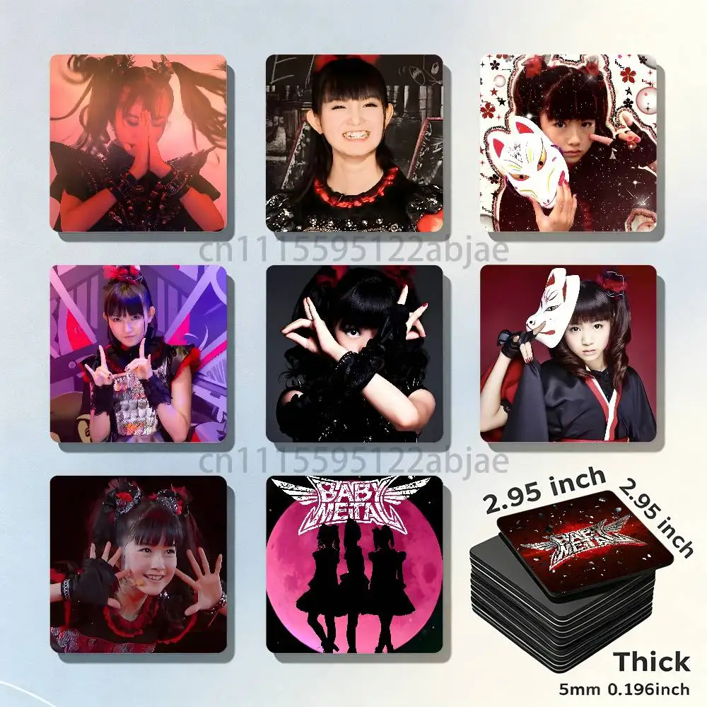 B-BABYMETAL Magnet Refrigerator Fridge Sticker for Home Decor DIY Wall Decor