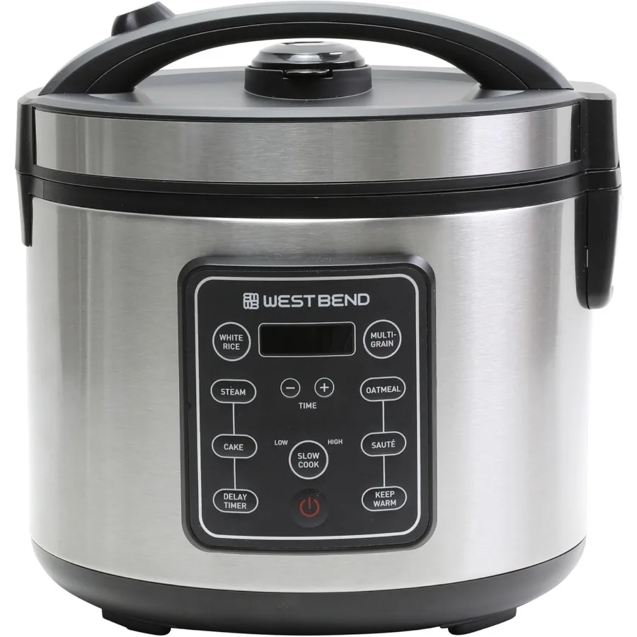 

Rice Grain Multi Cooker Programmable with 9 Preset Functions Features Delay Start and Keep Warm Functions and Steam Basket 20 C
