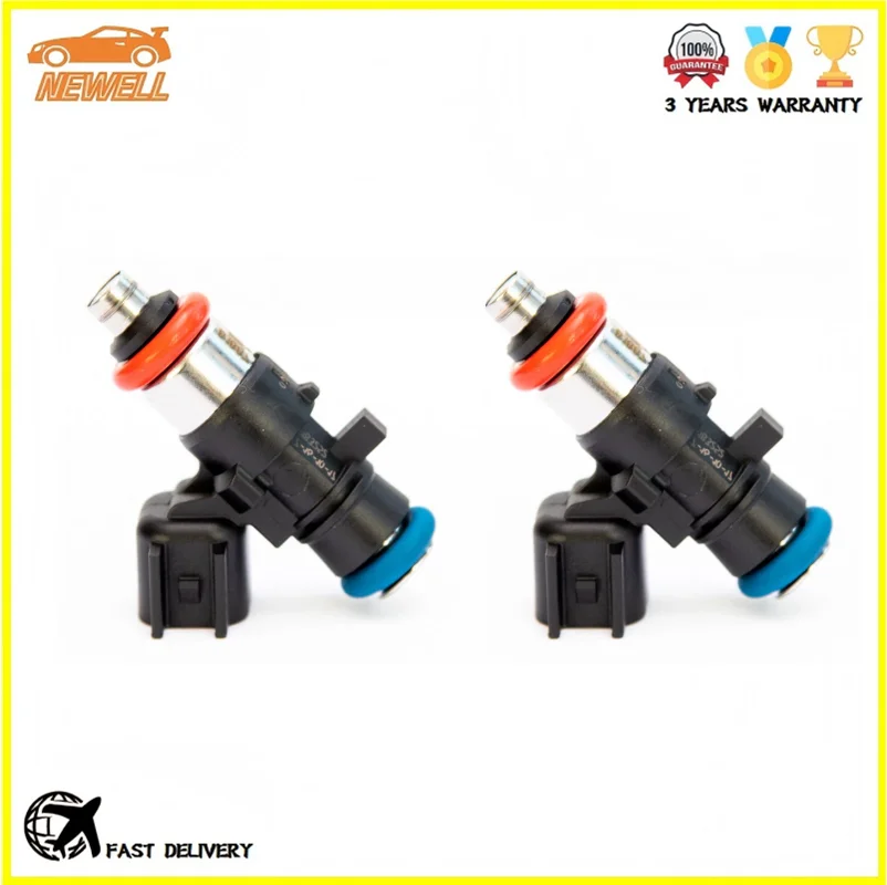 

2pcs 27400040 27400015 Fuel Injector For Harley-Davidson 2017-2024 Touring Milwaukee M8 Screamin' Eagle Engine EV-6 Plug