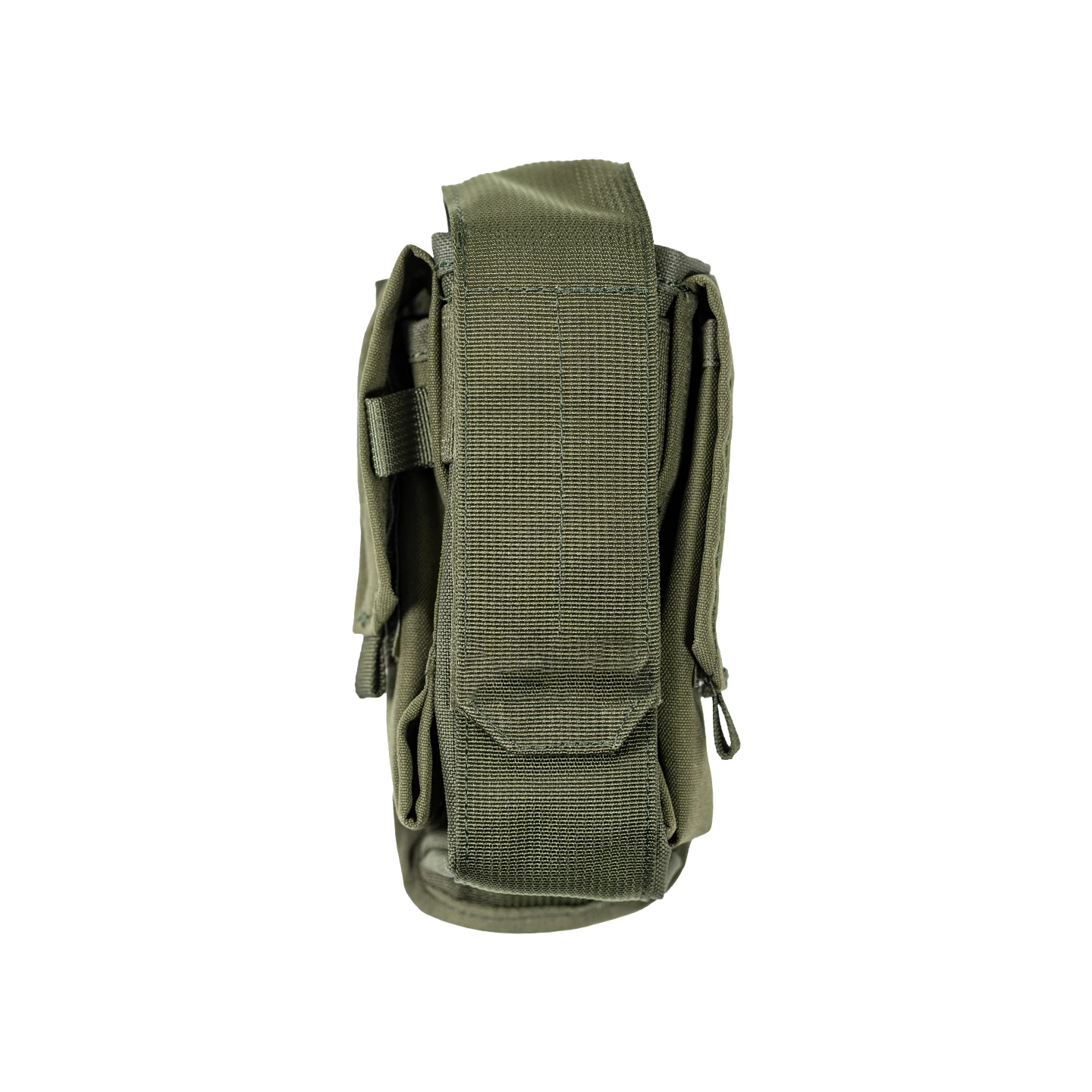 Tactical M4 Double Mag Pouch with Flap, Quick Draw 5.56 Magazine Holder, MOLLE Retention Mag Carrier for Airsoft & Military