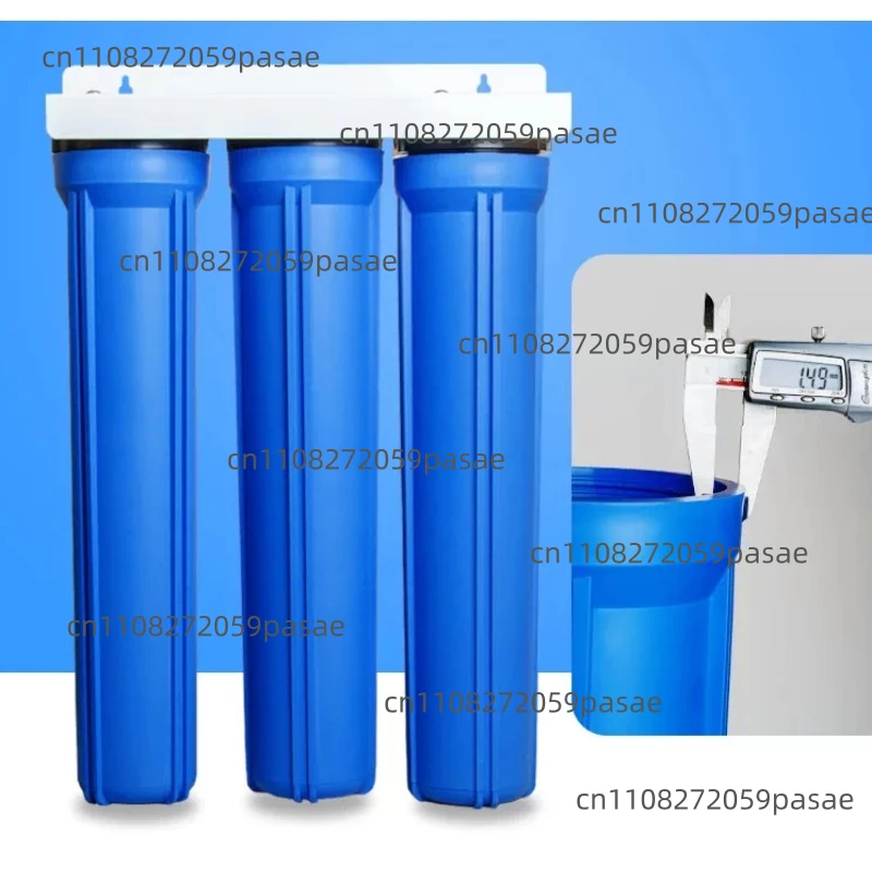 3-Stage 201/2 3/4 Connected PP Reverse Osmosis Commercial Water Purifier Pre Filter Housing