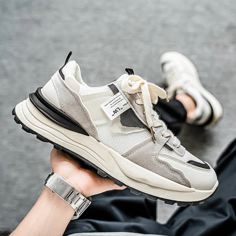 

2025 New Men's Board Shoes,sneakers,skate shoes,Casual Shoes Non-Slip Daily Wear Lightweight Elegant Travel Outdoor Cushioned