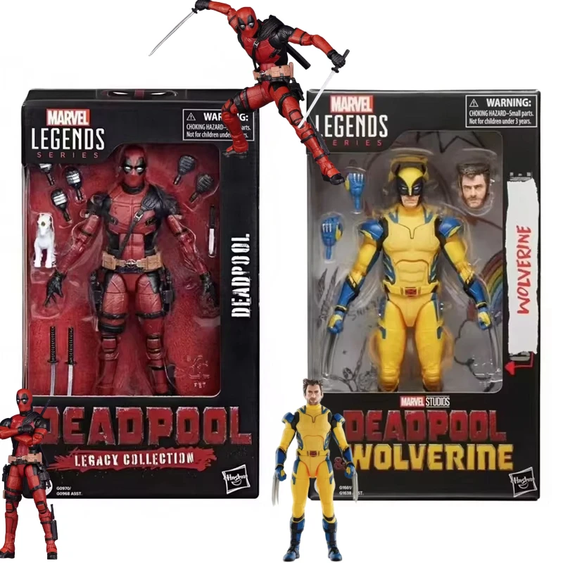 

New Deadpool X Wolverine Men Legend Series Action Figure Wade Winston Wilson Figures Joint Mobility Model Collection Toys Gifts