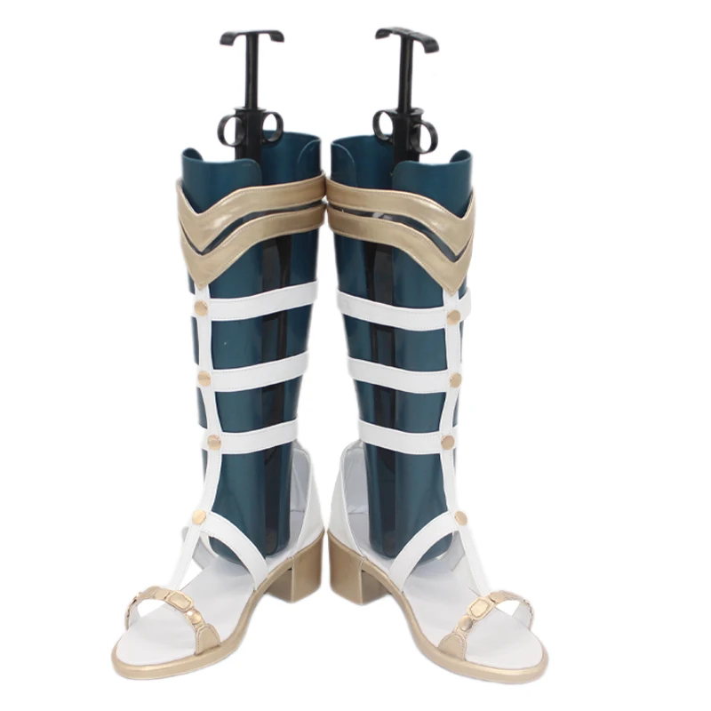 Cyrene cosplay honkai: star rail traje mulher cyrene sapatos botas halloween carnaval festa jogar sapatos de papel para mulher