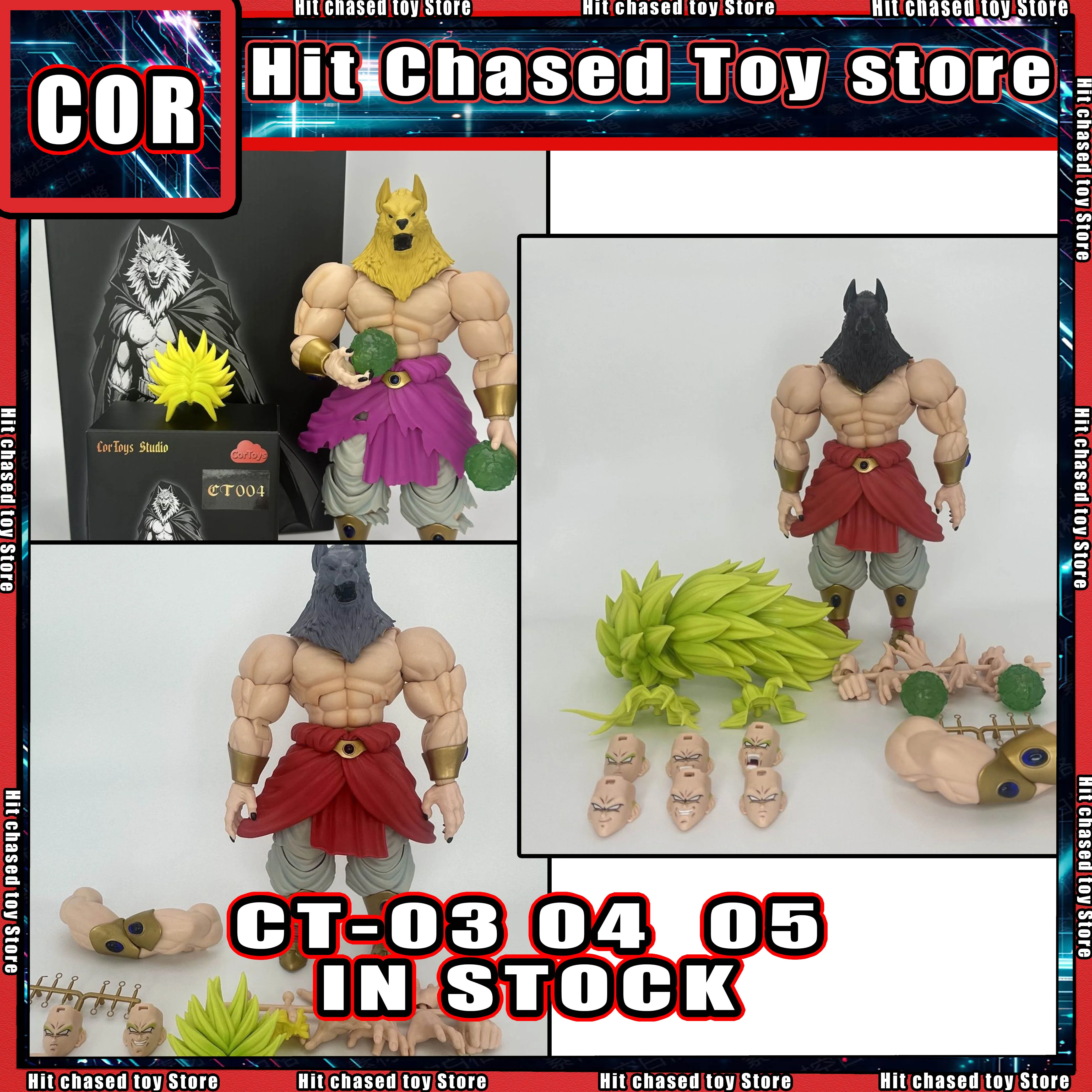 

IN STOCK Cortoys Beast God Anime Action Figure Dragon Ball SHF Broly Super Saiyan Nordic God DBZ Model Toys Gifts