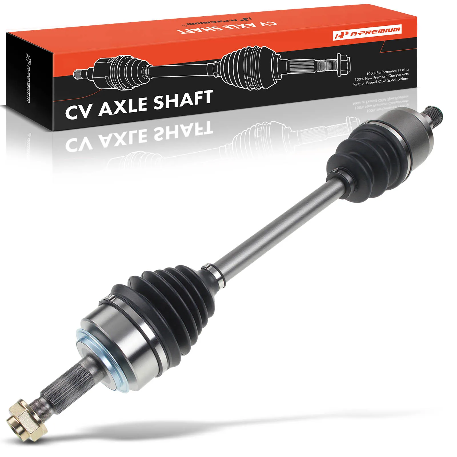 A-Premium Front Driver Side CV Axle Assembly for Honda Accord 2003-2007 Acura TL 2004-2008