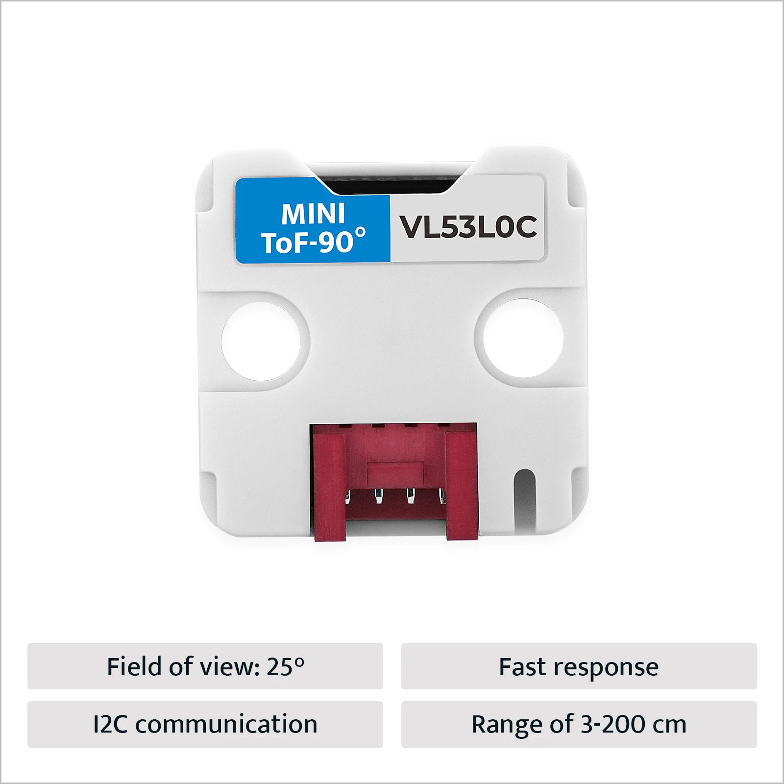 Oficjalny moduł Mini ToF M5Stack w kącie 90 stopni (VL53L0CXVODH) — zdjęcie produktu 4