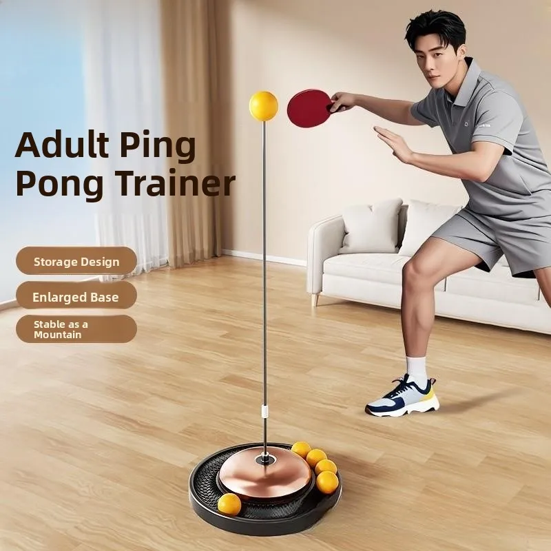 

Тренажер для настольного тенниса для самостоятельной игры, для отработки ударов, для дома, для взрослых и детей