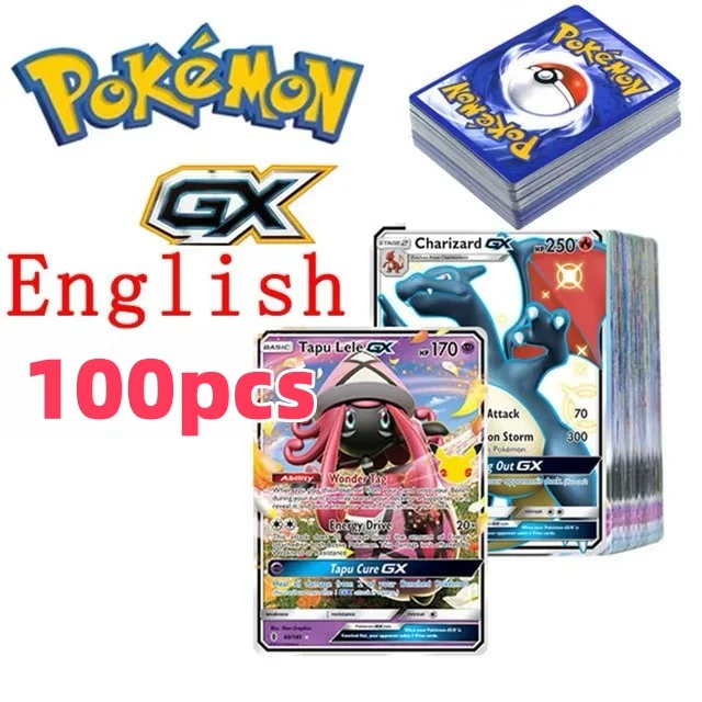 100 個ポケモンカード GX Vmax メガリザードンピカチュウカルテ