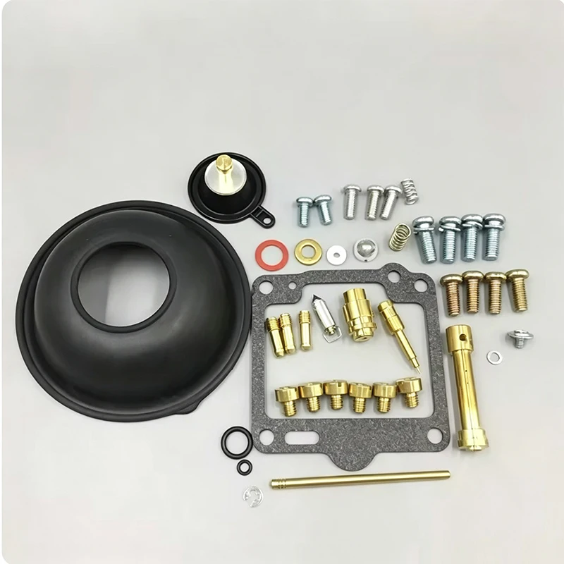 For Suzuki Savage LS650 1986-2019 Carburetor Rebuild Repair Kit with Vacuum Diaphragm Single Cylinder Carb Overhaul Seal Gasket