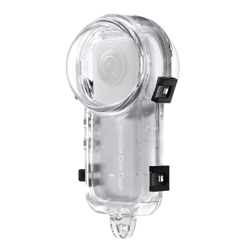 Invisible Dive Case For Insta360 X3 Waterproof Housing Cover 50M Underwater Diving Shell 1 Piece Transparent Plastic