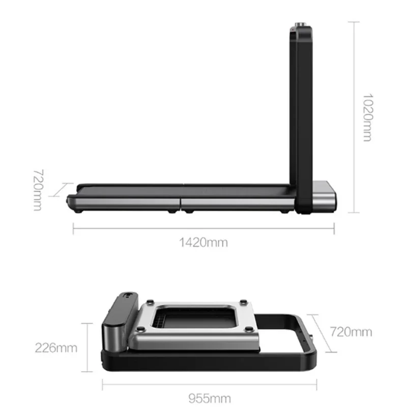 Walking mat X21 fast folding 0.5-12 km/h 110 kg NFC human-machine interaction continuously variable speed