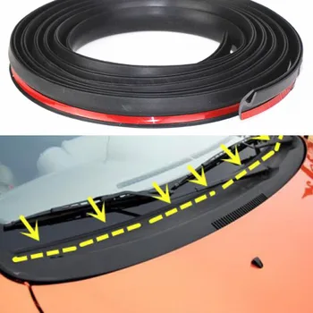 Bande d'étanchéité de moulage de panneau de pare-brise avant d'essuie-glace de voiture de 1.7m pour citroën c-quatre c-triomphe Picasso C1 C2 C3 C4 C4L C5 Elysee/DS