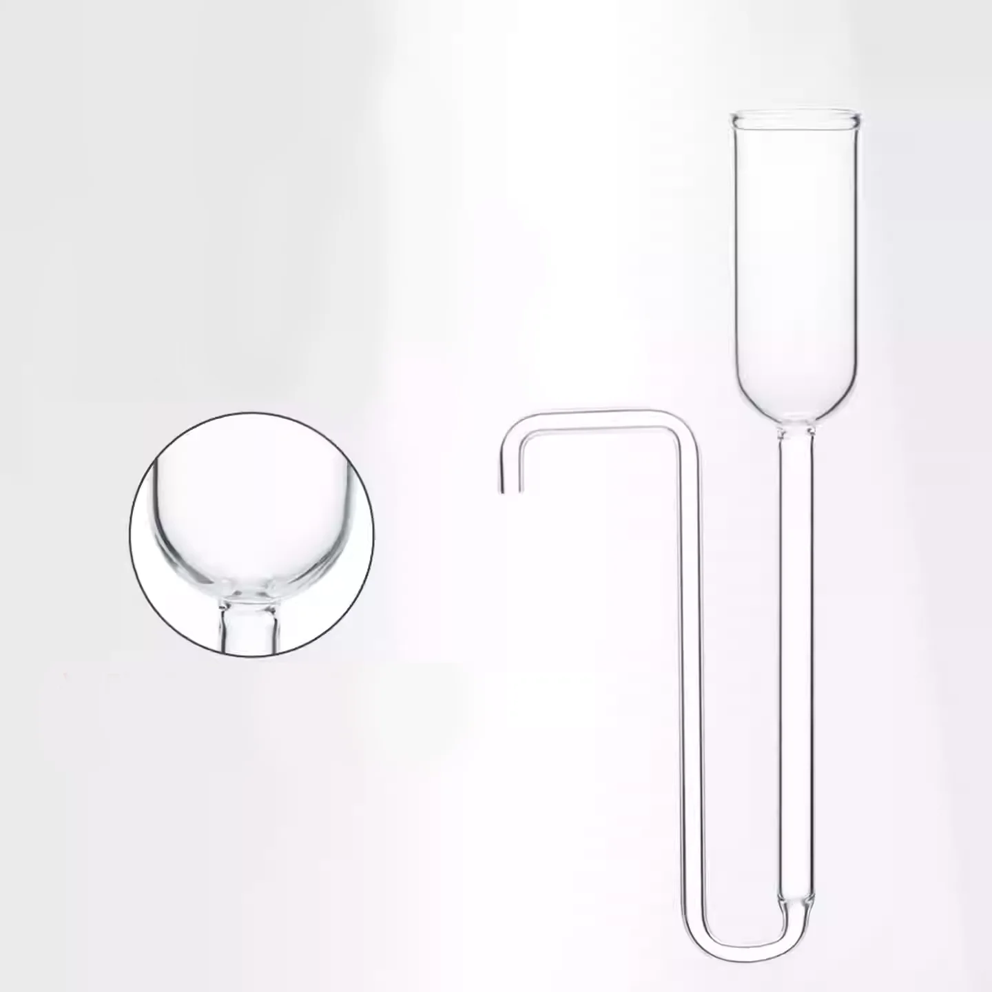 Cation exchange column sulfonated polystyrene strong acid exchange resin glass ion exchange column