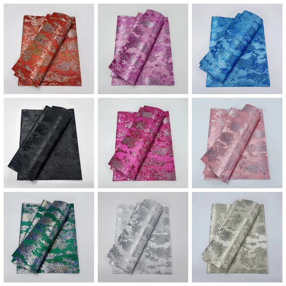 

African Headtie Auto Gele, Headgear Sego Gele&Ipele Fabric For Nigerian African Headtie Auto Gele Cap 20 Colors In Stock TXH-12