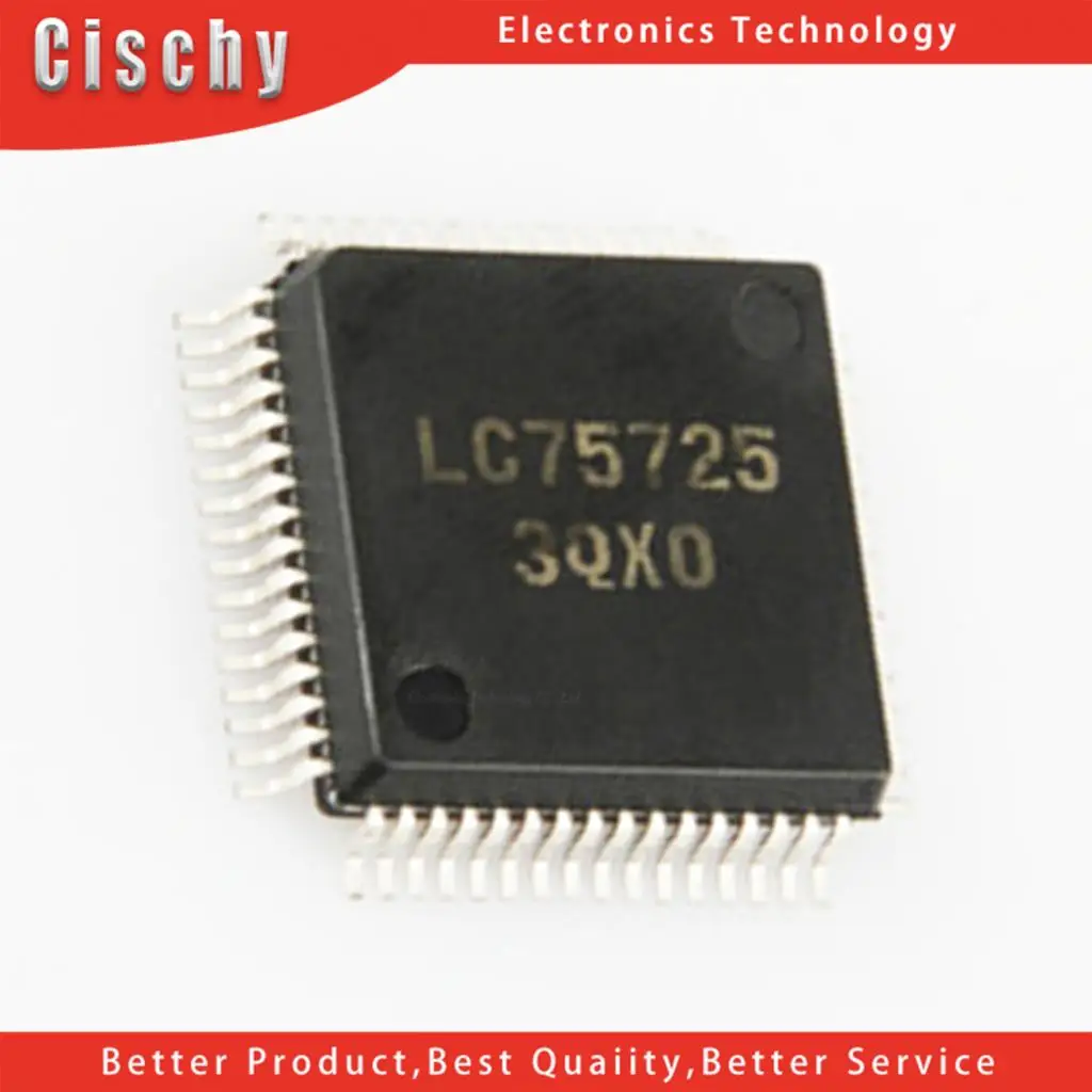 

1pcs/lot LC75725 LC 75725 QFP-64 In Stock