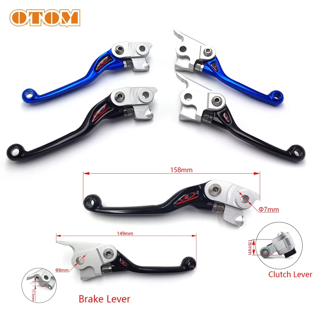 OTOM Motorcycle IGP Clutch Lever & Brake Lever Handle For HUSQVARNA FC250 FC350 FX350 TC125 TC250 TE150 TX125 16-21 Motocross