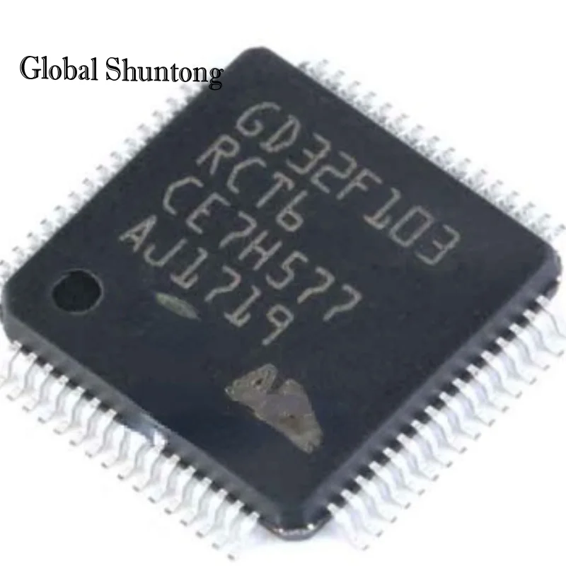 Mxy GD32F103RCT6 STM32F103RCT6 LQFP64 MCU 32-bit STM32F1 ARM Cortex M3 RISC 256KB Flash 2.5V/3.3V 64-Pin LQFP