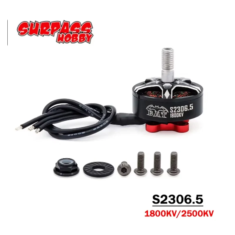 Surpass Hobby S2306.5 4-6s 1800kv 3-4s 2500kv Outrun ner Brushless Motor For RC Drone FPV Racing Drone RC Model Toy Replacement