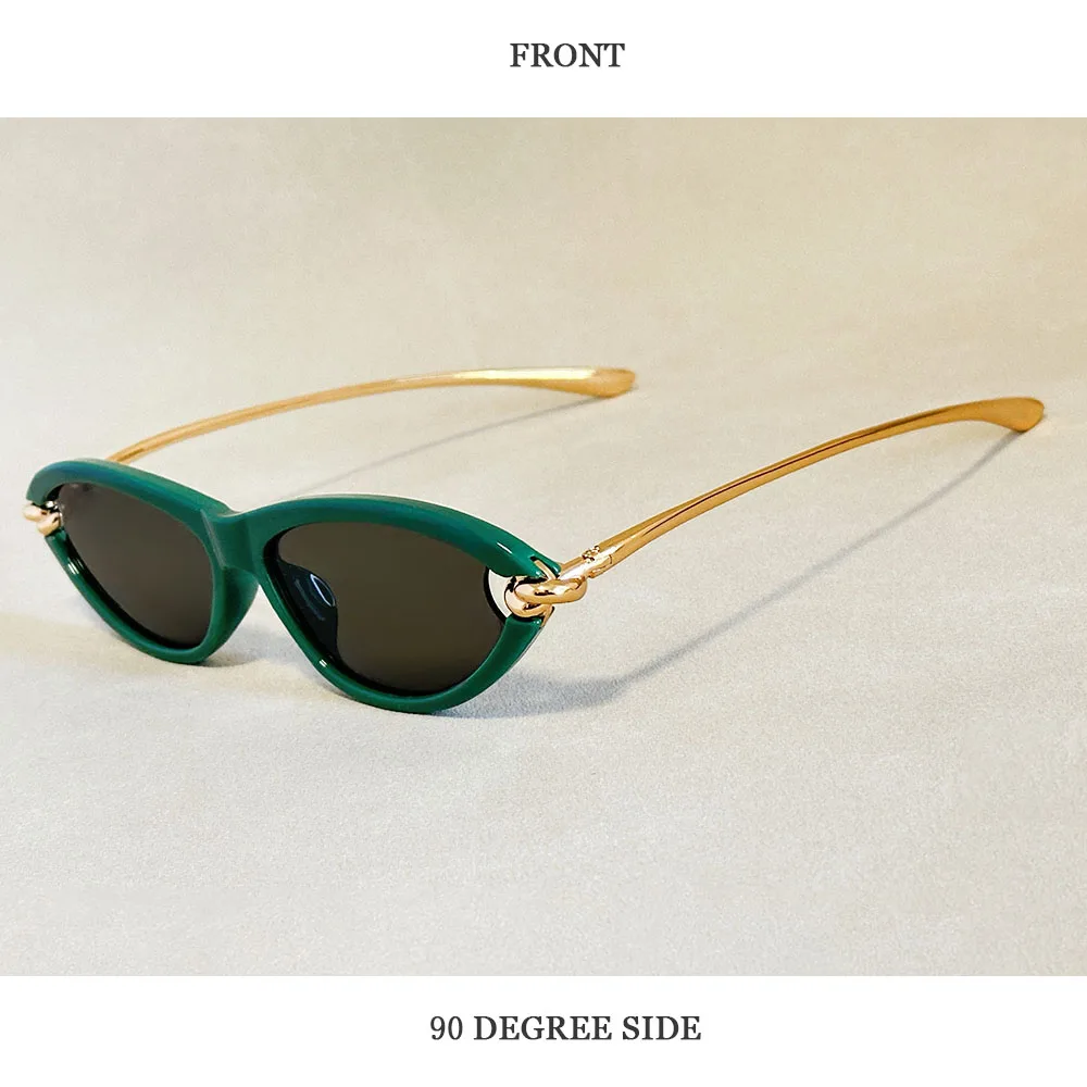 Mode Oval Sonnenbrille Frauen 2026 Luxus Vintage Neue Cat Eye Sonnenbrille Gläser Luxe Lunette Soleil Femme Lentes De Sol Mujer – Detail 31