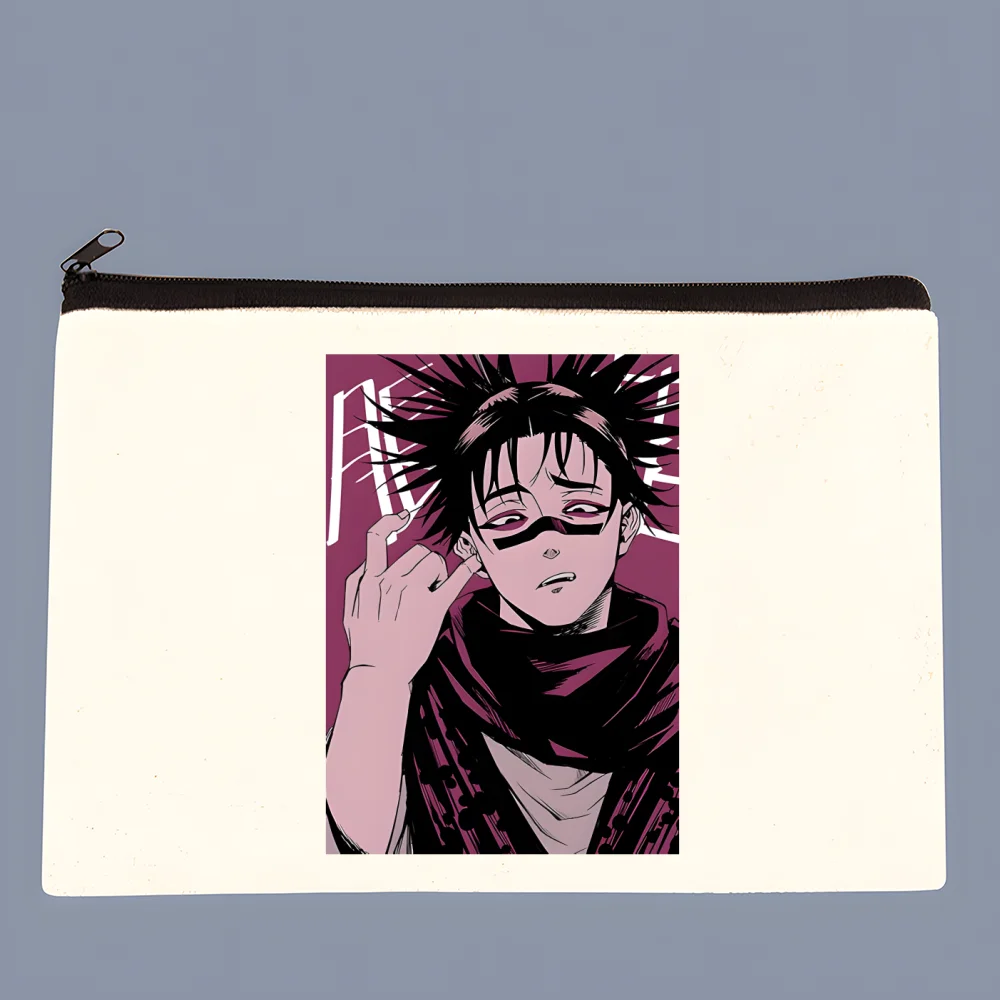 jujutsu kaisen  jjk choso Canvas coin purse custompattern logo storage pouch canvas bag new coin bag key coin purse