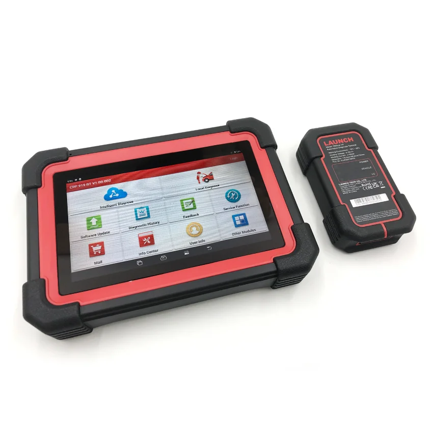 OD قارئ السيارة Lnch X431 CRP919E BT أداة مسح ضوئي اختبار نشط إعادة تعيين وظيفة CANFD DoIP 12 فولت آلة تشخيص السيارات