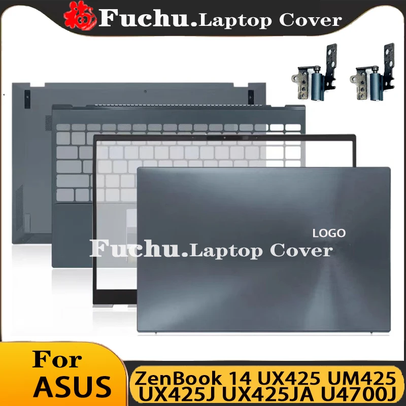 

New Original For ASUS ZenBook 14 UX425 UM425 UX425J UX425JA U4700J Laptop LCD Back Cover Front Bezel Palmrest Hinges Bottom Case