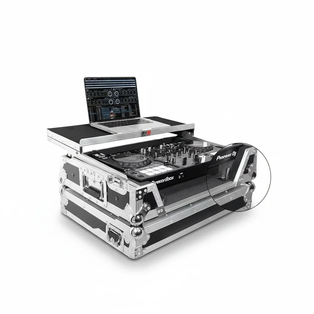 

DJ Equipment Case, Aluminum Flight Case, for Mixers and DJ Rack Controllers,Custom Flight Case, EVA Foam