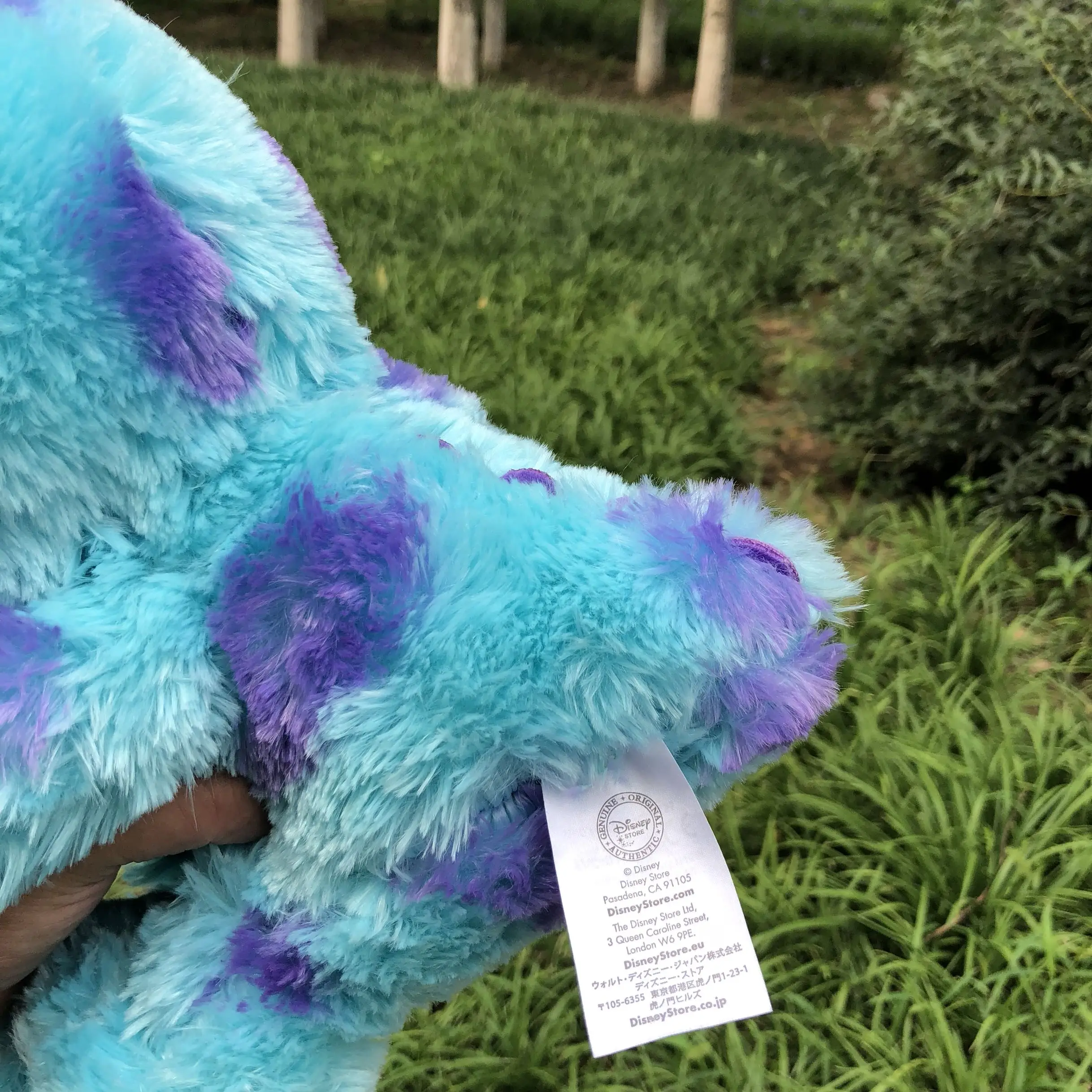 ディズニー モンスターズ・インク ふわふわベイビー ジェームズ・P・サリバン ぬいぐるみ かわいいサリバンぬいぐるみ人形 子供への可愛いプレゼント