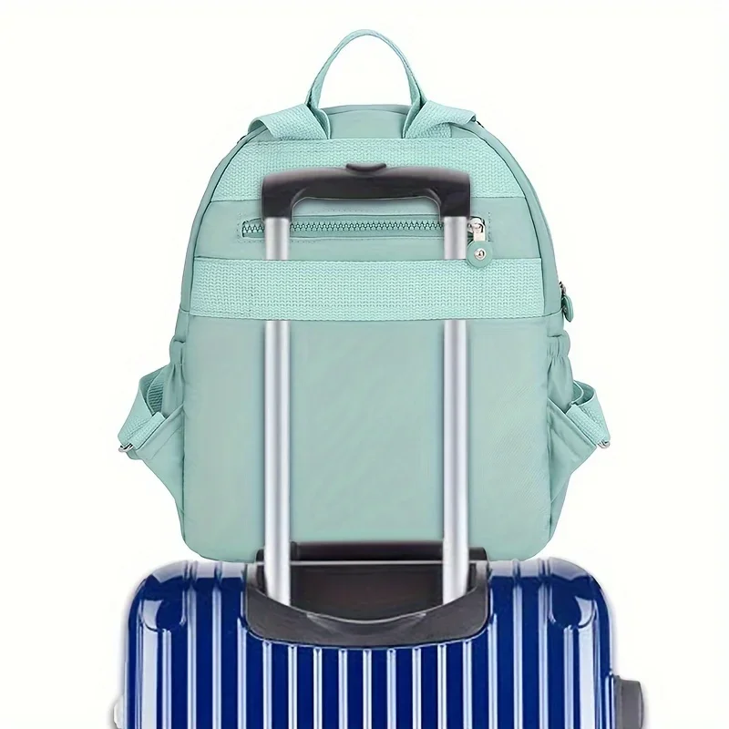 Stylish Travel Casual Oxford Backpack Multi Pocket Durable Shoulder Bags Versatile Practical Student Backpacks for Work Outings