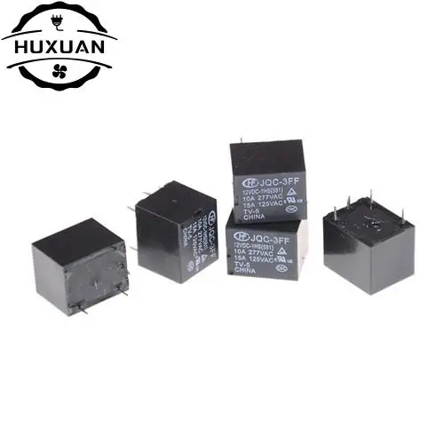 5Pcs/lot SRD-S-112DM 15A 125VAC 4Pins Coil Power Relay 12V DC Mini Power Relays Wholesale