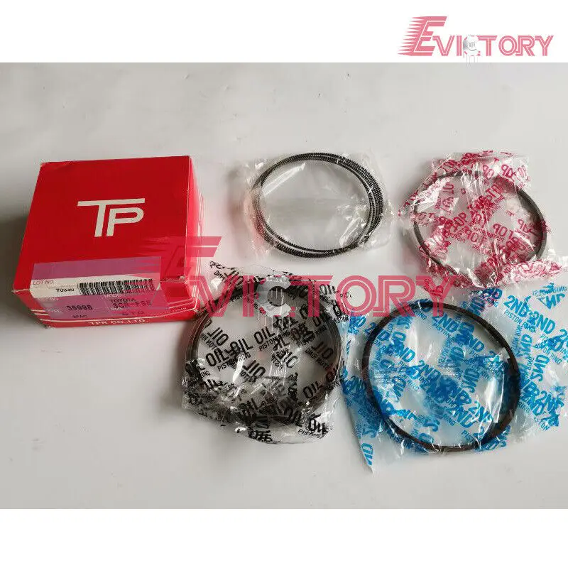 FOR TOYOTA DYNA 15B 15B-FT 15B-FTE rebuild kit piston liner gasket ring