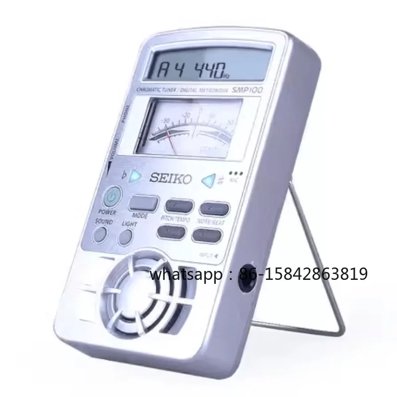 SMP100 Chromatic Tuner & Metronome Analog Meter and Loud Sound