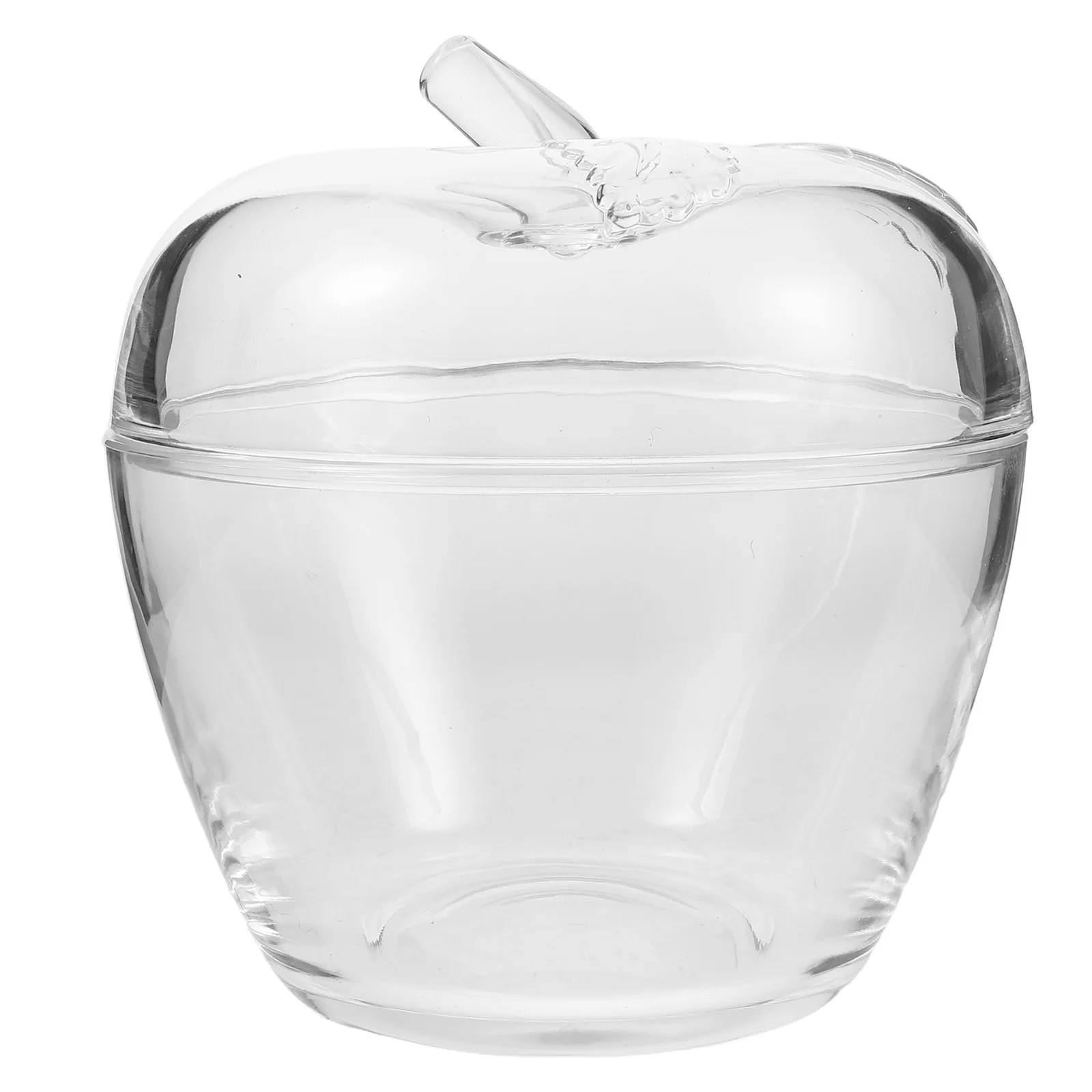 

Christmas Candy Jar Clear Candy Container Plastic Storage Box with Lid Creative Holiday Treat Box Back to School Teacher