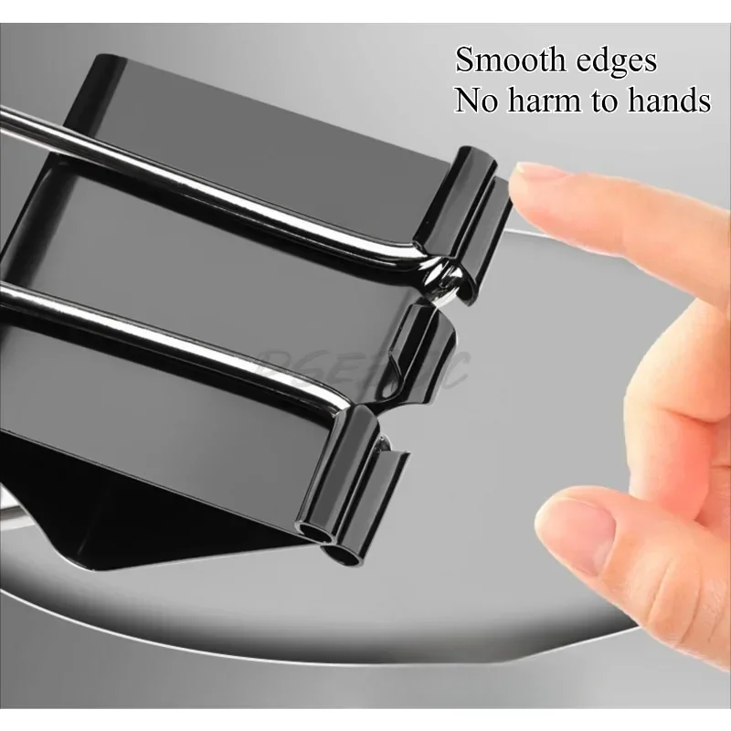 Swmatte-réinitialisation de reliure à longue queue en métal, matériel résistant à la rouille, 5 pièces/ensemble