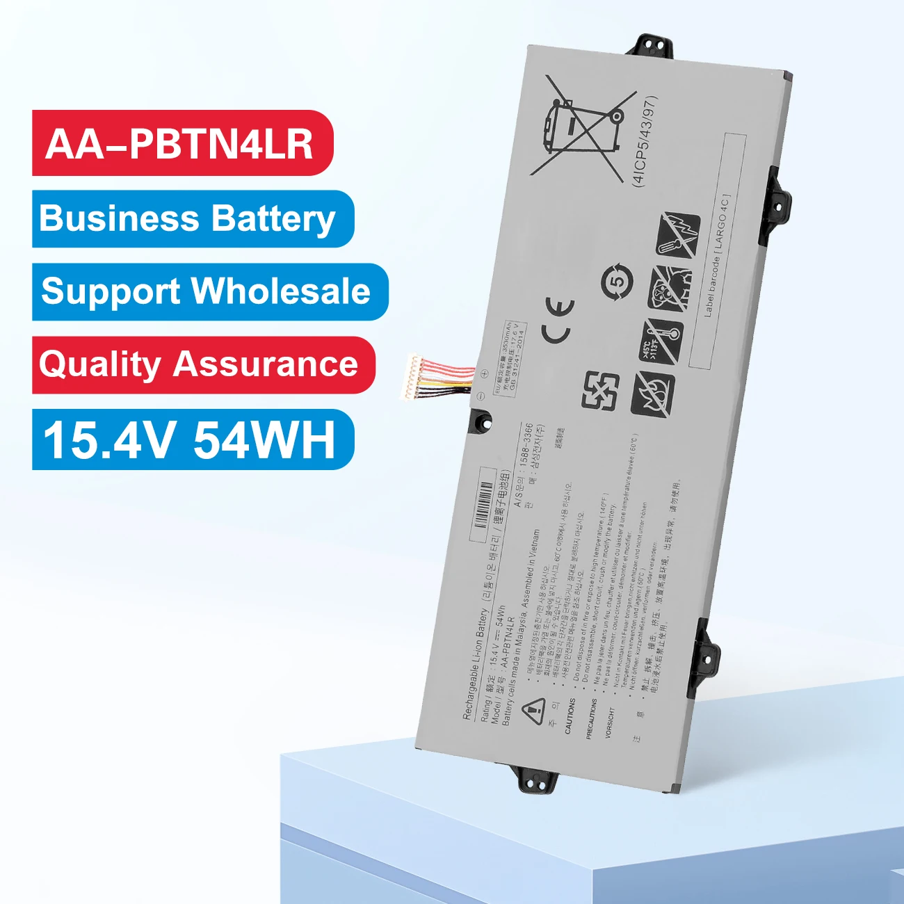 

Аккумулятор для ноутбука KingSener для Samsung, телефон для планшетов с экраном диагональю 9 PRO 15 NP940X5N NT950QAA 54WH