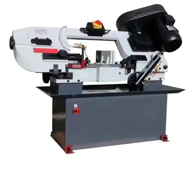 

Mini Band Saw Machine 712N Horizontal Solid Metal Cutting Saw Machines With Cooling Device