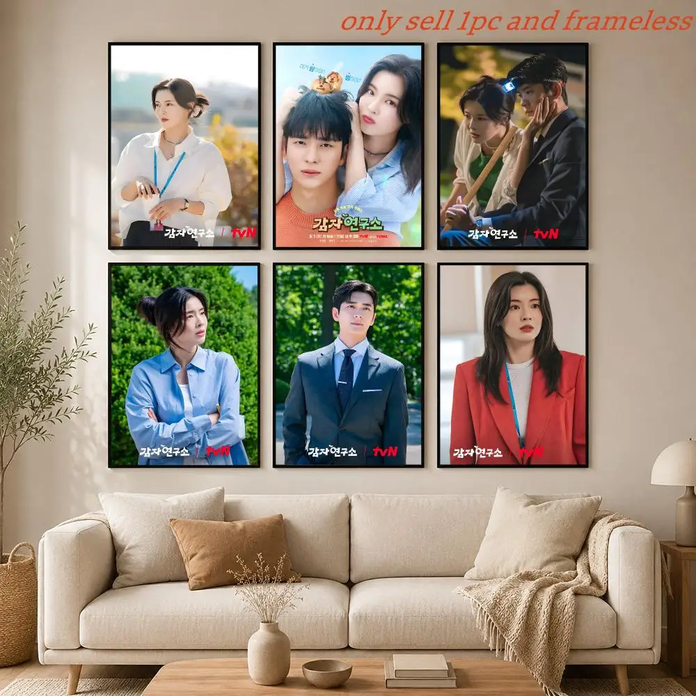 TV Series T-The Potato Lab Poster Mural HD Wall Decals for Bedroom Living Room Home Self-Adhesive Decor Gift